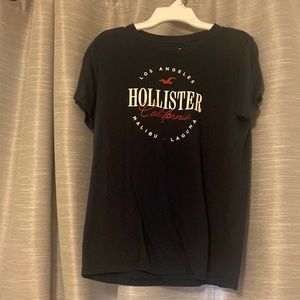 Navy blue Hollister T-shirt